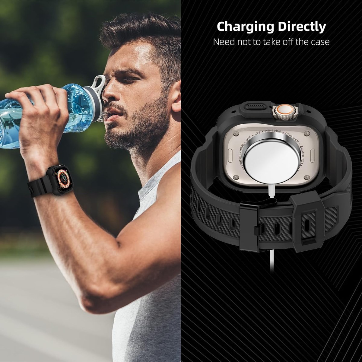 OROBAY Band with Case for Apple Watch Ultra 49mm photo 5