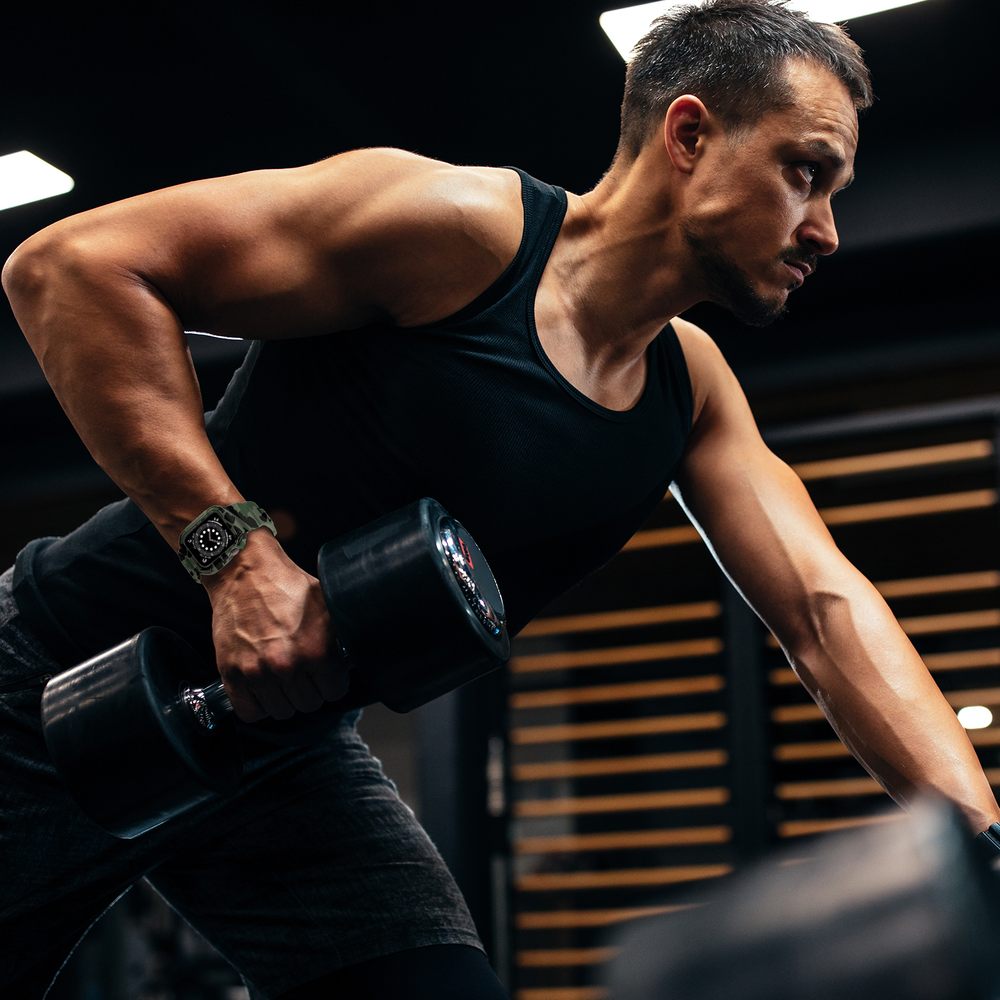 OROBAY Apple Watch band with case — Training