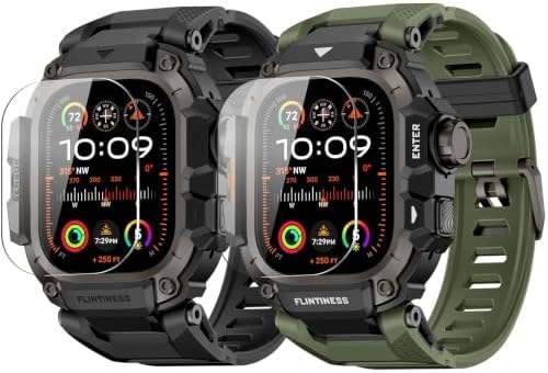 Black + army green